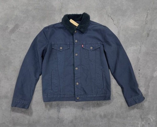 Levis sherpa jacket denim - levis,