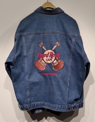 Men denim jacket - denim, rock